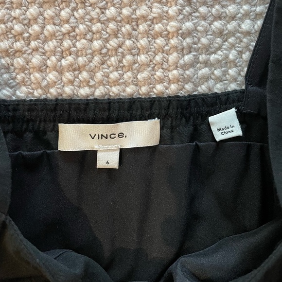 VINCE Belted Jumpsuit in black size 6 - Picture 8 of 15